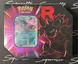 Pokemon Destined Rivals Team Rocket Tin Mewtwo Persian Nidoking Lot of 3 Sealed - Image 4
