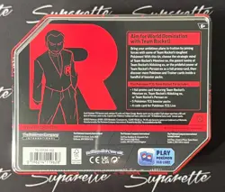 Pokemon Destined Rivals Team Rocket Tin Mewtwo Persian Nidoking Lot of 3 Sealed - Image 5
