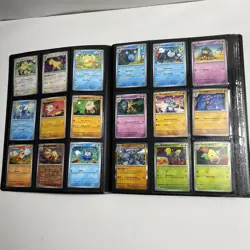 Pokemon Scarlet & Violet 151 Complete Common/Uncommon/Holo Rare Set w/ Binder - Image 4