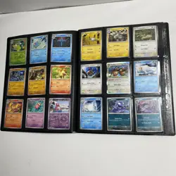 Pokemon Scarlet & Violet 151 Complete Common/Uncommon/Holo Rare Set w/ Binder - Image 5