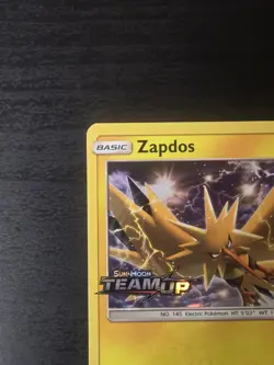 Zapdos SM159 - Team Up - Prerelease Black Star Promo - Pokemon - Image 2