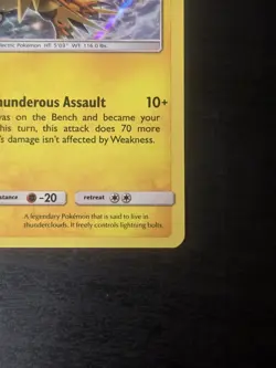 Zapdos SM159 - Team Up - Prerelease Black Star Promo - Pokemon - Image 5