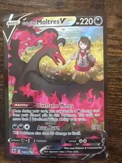 Pokemon TCG Galarian Moltres v Astral Radiance TG20/TG30 - Image 1