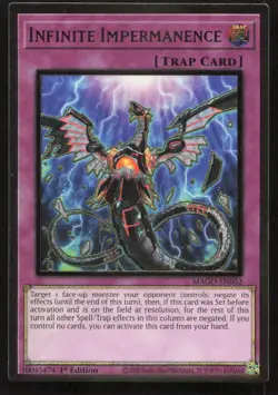 Yu-Gi-Oh TCG Maximum Gold #MAGO-EN052 Infinite Impermanence - Image 1