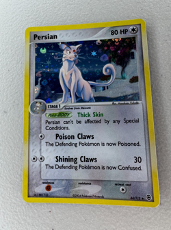Persian 44/112 Reverse Holo Pokemon 2004 EX FireRed & LeafGreen - LP/NM - Image 1