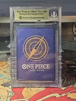 Monkey D. Luffy One Piece Day 2024 Promo Japanese OP07-109 SR PRISTINE BGS 10 - Image 2