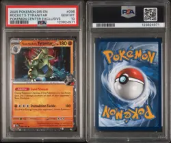 Team Rocket's Tyranitar #096/182 Pokemon Center Destined Rivals (PSA 10) - Image 3