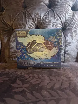 Pokemon Center Exclusive Stellar Crown Elite Trainer Box PC ETB Factory Sealed - Image 1