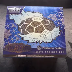 Pokemon Center Exclusive Stellar Crown Elite Trainer Box PC ETB Factory Sealed - Image 1