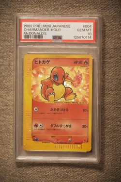 Charmander 004/018 McDonald's Pokemon-E Minimum Pack Holo (Japanese) - Image 1