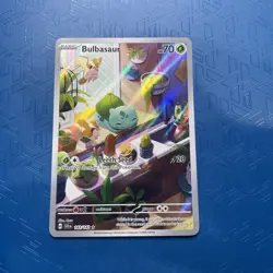 Bulbasaur 143/142 - SV07 Stellar Crown - Illustration Rare - Pokemon TCG NM - Image 1
