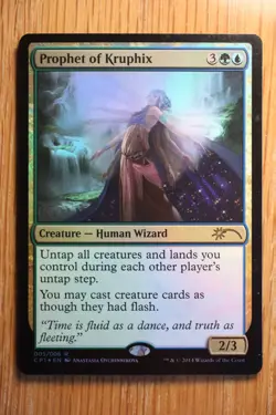 Prophet of Kruphix / Clash Pack FOIL Promo *LP NM* Magic the Gathering MTG - Image 1