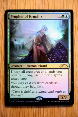 Prophet of Kruphix / Clash Pack FOIL Promo *LP NM* Magic the Gathering MTG - Image 3