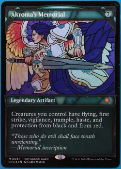 Akroma's Memorial FOIL Special Guests PLD Extended / Full Art (509085) ABUGames - Image 1