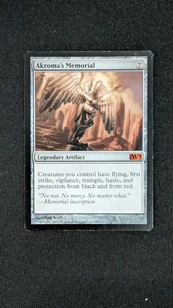 Akroma's Memorial MTG 2013 M13 Card LP - Image 1