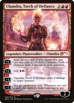 MTG Chandra, Torch of Defiance - Pioneer Challenger Decks 2021 - Image 1