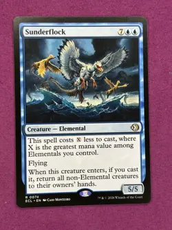 Sunderflock Lorwyn Eclipsed Regular (0074) MTG NM - Image 1