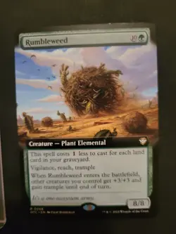 MTG Rumbleweed Extended Art 68 OTC NM/EX - Image 1