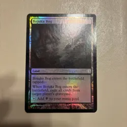 *FOIL* Bojuka Bog - Worldwake - MTG Magic The Gathering - NM - Image 1