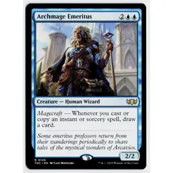 MTG Archmage Emeritus Commander Dragonstorm Rare NM - Image 1
