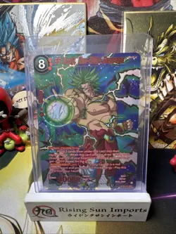 Dragon Ball Super TCG SS Broly, Non-Stop Rampage BT29-012 SPR Fearsome Rivals - Image 1