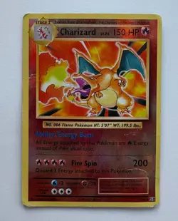 Mystery Binder Of good Pokemon Cards old hollows like Charizard are included - Image 1