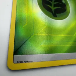 Pokemon TCG Grass Energy Reverse Holo Sun & Moon Hidden Fates 2019 NM - Image 2
