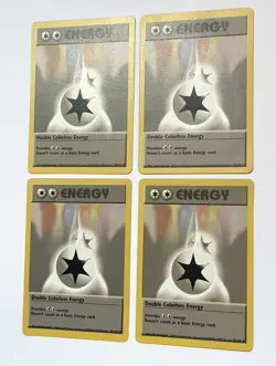 4x Double Colorless Energy - 96/102 - Base Set - Pokemon Card LP Light Play - Image 2