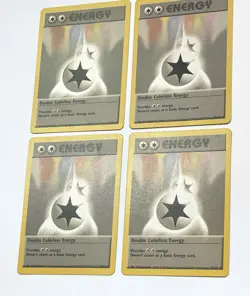4x Double Colorless Energy - 96/102 - Base Set - Pokemon Card LP Light Play - Image 3