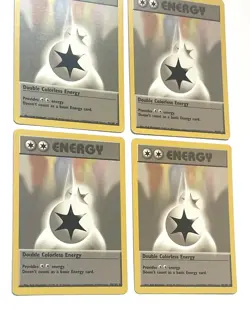 4x Double Colorless Energy - 96/102 - Base Set - Pokemon Card LP Light Play - Image 5