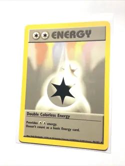 DOUBLE COLORLESS ENERGY - 96/102 - Base Set - Pokemon Card - LP - Image 1