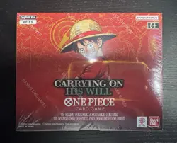 One Piece Op13 Display Booster Box ENG Carrying On His Will NEW SEALED MINT - Image 1