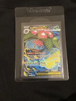 Pokemon TCG Mega Venusaur EX 155/132 Mega Evolution English Card, NM Ultra Rare - Image 1