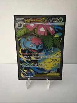 Pokemon TCG Mega Venusaur EX 155/132 Mega Evolution English Card, NM Ultra Rare - Image 1