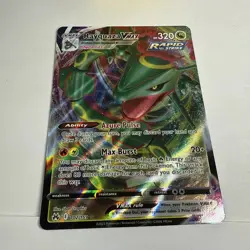 Pokemon Card Rayquaza VMAX 102/159 Ultra Rare Crown Zenith Near Mint - Image 2