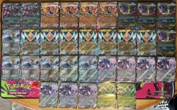 96 NM Ungraded Double Rare EX Pokemon TCG Card Lot 2025 - Image 2