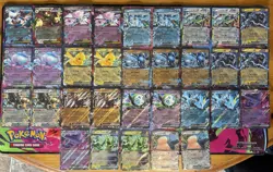 96 NM Ungraded Double Rare EX Pokemon TCG Card Lot 2025 - Image 3