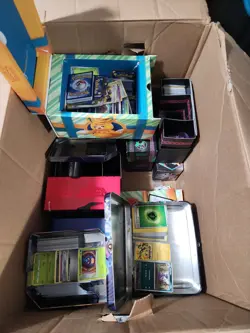 HUGE POKEMON SALE LOT Entire Box Etb Bulk Stickers Mini Binders Ect - Image 4