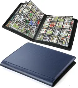 Premium Ringless Trading Card Binder - 1024 Capacity, 16 Side-Loading Pockets pe - Image 2