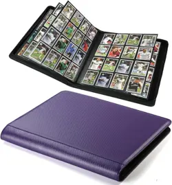Premium Ringless Trading Card Binder - 1024 Capacity, 16 Side-Loading Pockets pe - Image 3