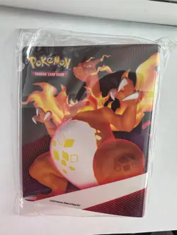 Pokemon TCG Pikachu Blazing Flame Mini Single Card Binder Album NEW - Image 2