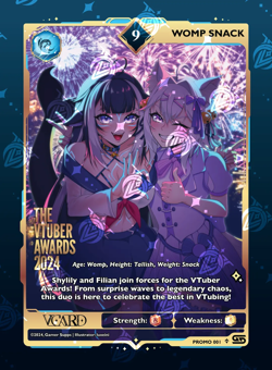 VCard Rising Stars: First Edition - Womp Snack Promo Card - Image 1