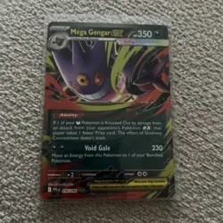 Pokemon Card Mega Gengar ex 056/094 Phantasmal Flames Near Mint - Image 1