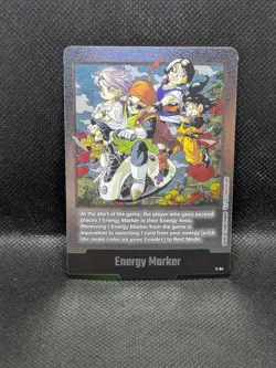 Energy Marker E-84 Silver Manga Booster 02 Dragon Ball Fusion TCG Card - Image 1