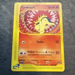Cyndaquil 105/165 Expedition Common Pokemon TCG Card MP - Image 1