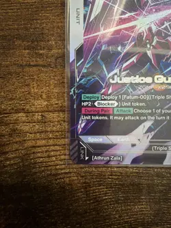 Gundam Card Game Justice Gundam G001-066 (LR+) Newtype Rising - Image 4