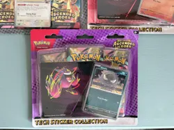 Pokemon TCG: Ascended Heroes Tech Sticker & Blister Pack Bundle (New & Sealed✅) - Image 4