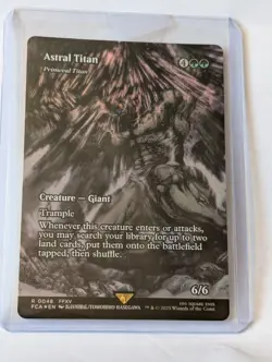 Astral Titan - Primeval Titan (Showcase) Final Fantasy: Through the Ages Foil - Image 1