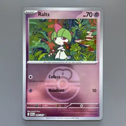 Ascended Heroes Ralts Love Ball Reverse Holo #087/217 Pokemon TCG - Image 1