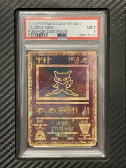 2000 PSA 9 Ancient Mew Pokemon Game Promo Pokemon 2000 Movie Vintage WOTC - Image 1